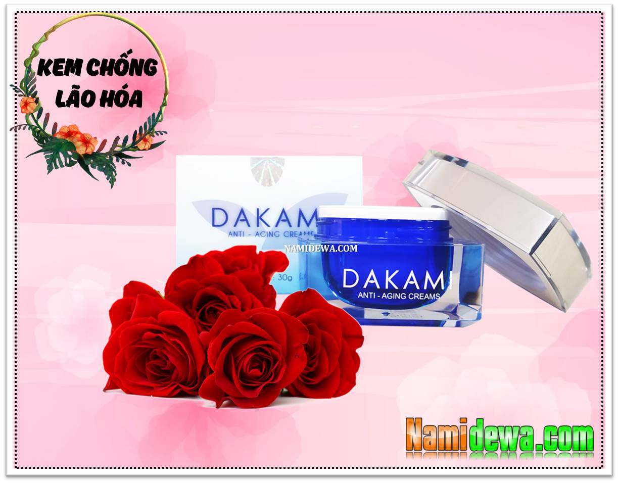 Dakami là dòng sản phẩm chăm sóc da, ngăn ngừa lão hóa đang rất được ưa chuộng hiện nay.